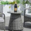 Joseph Wicker End Table-673685547