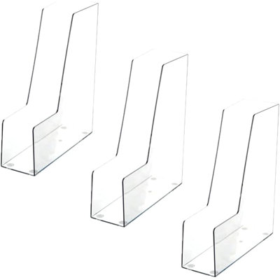 Vertical File Bins Organizer Open Front Design for Easy Access to Files, Documents, and Magazines, Ideal for Home Office, Work Desktops, or School, M by Wrought Studio