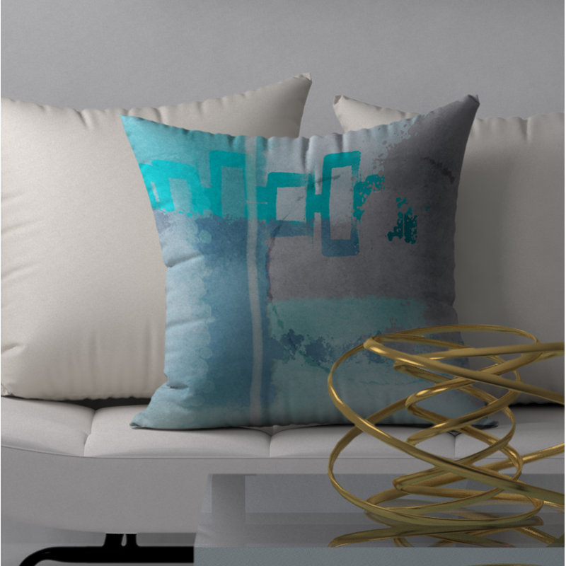 Housse de coussin carrée/insert, 20 po X 20 po