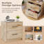 38cm W Particle Board Bedside Table-114235249