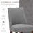 Parsons Upholstered Dining Chair Solid Wood Side Chair-1942706867