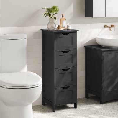 Armoire de rangement autoportante Holtby 11,8 po L x 32,3 po H x 11,8 po P