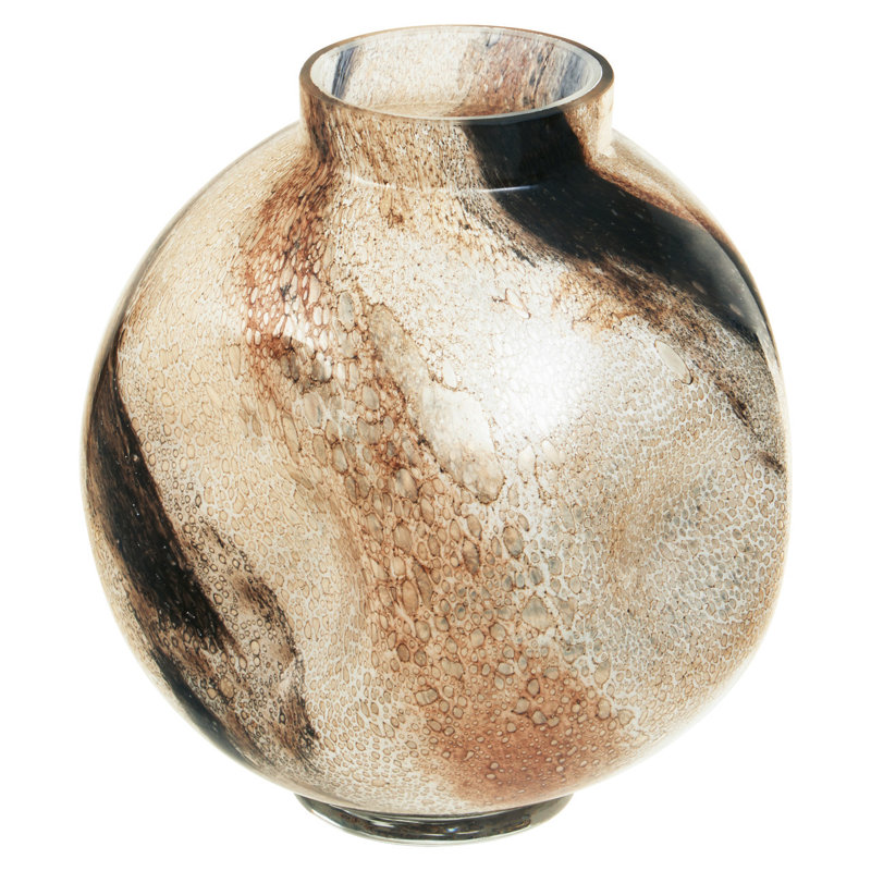 Melway Glass Table Vase, 28cm H x 25cm W x 25cm D