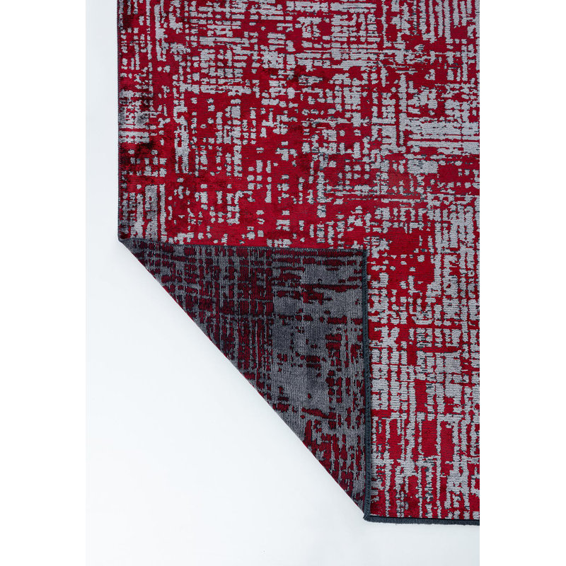 Rapture Abstract Area Rug, Rectangle 9'10" x 14'