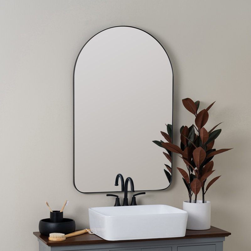 Gerrard Mirror, Matte Black