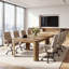 47.24'' Square Conference Table