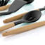 Ensemble d'ustensiles de cuisine en bois et en silicone 9 pièces Mega Chef-53509563