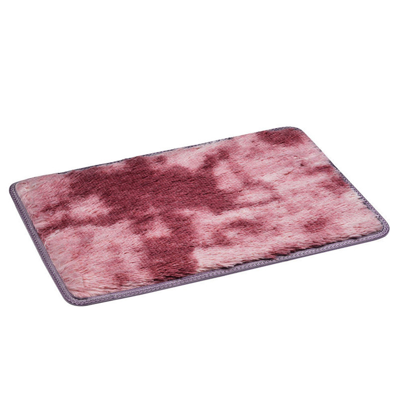 Tapis rose / rose à poils longs Celedonia, Rectangle 2 pi 7 po x 5 pi 2 po