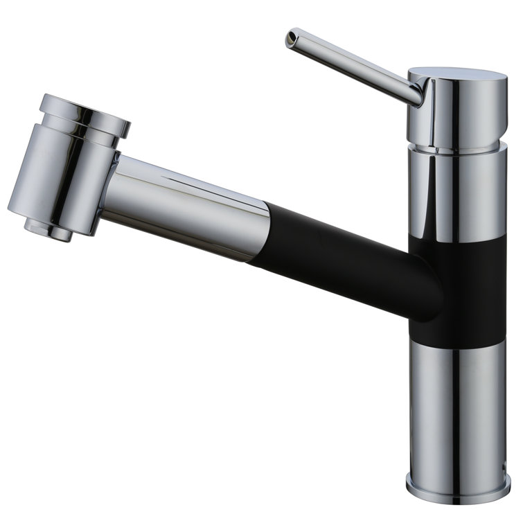 Orren Ellis Springboro Pull Out Kitchen Faucet