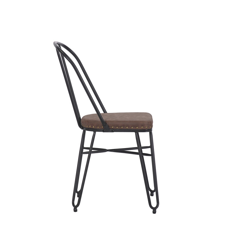 45cm H Slat Back Side Chair