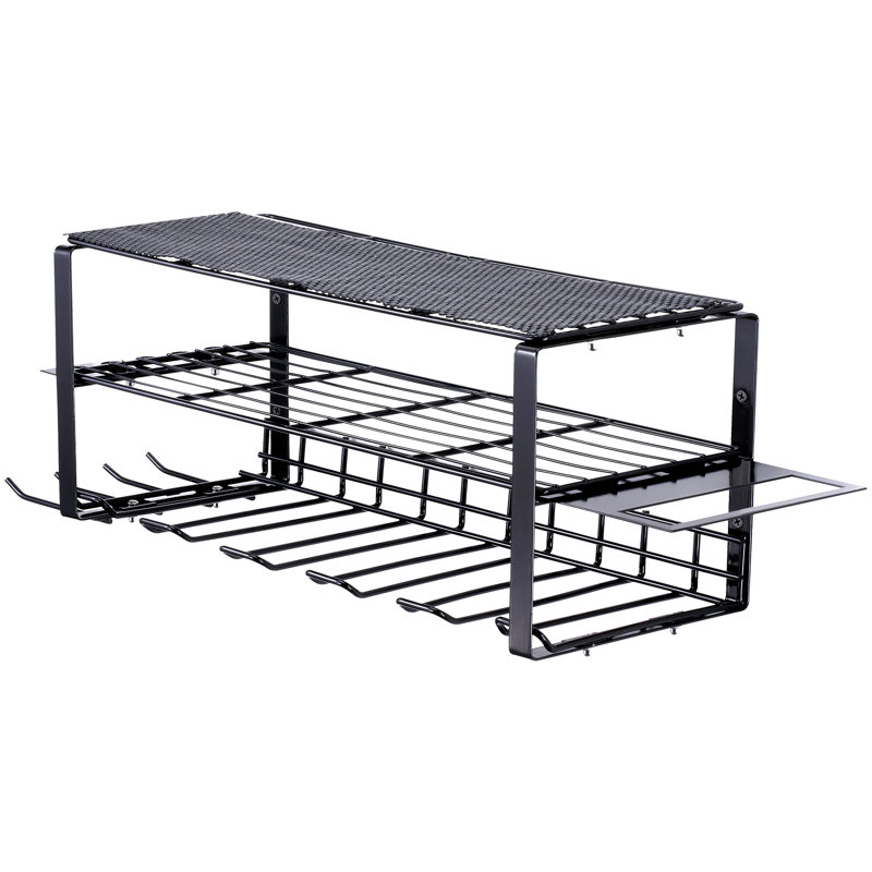 Organisateur d'outils électriques, 5 fentes, 3 couches, support de perceuse murale sans fil