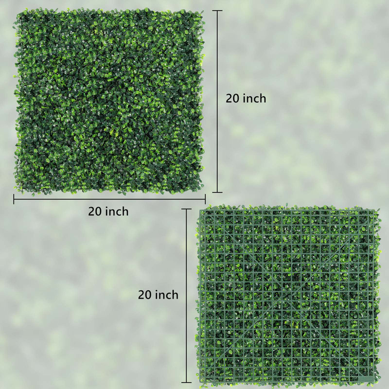 20 " H Faux Boxwood Hedge