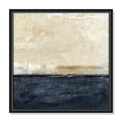 Better Days Navy Print by Denise Brown
