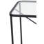 Butoves 120cm Glass Top Console Table