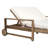 1-Piece Farmhouse-Styled Wooden Outdoor Sunbed For Ultimate Relaxation Outdoor Daybed Seating 2 People-1115576112