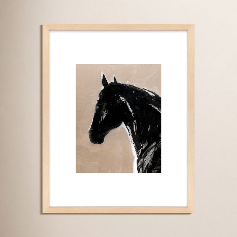 Spirit Print by Ivo Stoyanov, 25" H x 20" W x 1.25" D, Brown 