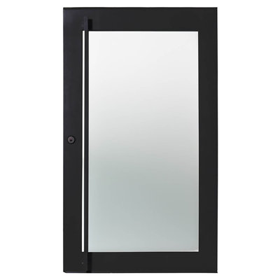 Simple Pivot Iron Door