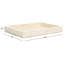 Sabi Resin/Mdf Rectangle Tray