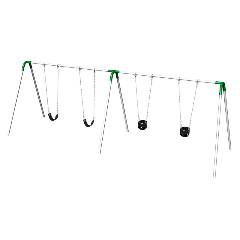 UltraPlay Metal Swing Set with 4 Swing(s), Green