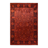 Dahab One-of-a-Kind 6' 1" X 9' 3" Hand Knotted Area Rug