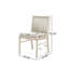 2 chaises en bois pour 2 personnes, avec coussins de salle à manger élégants et modernes pour 2 personnes