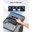 Machine à glaçons 26 pouces et 2 balles, machine à glaçons de camping et de fête avec poignée, machine à glaçons de cuisine portative avec auto-nettoyage-85765192