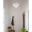 Stiner 3-Light Crystal Tiered Flush Mount-57281650-57281649