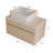 31.5" Wall Mounted Modern Wood Grain Floating Bathroom Vanity Set-1883359328