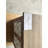 American Design Rustic Storage Cabinet, 32.64" High, Solid Wood And , With Elegant Geometric Pattern, For Living Room Vintage 15.79" Deep, Metal - Framed Linen Doors,