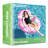 Inflatable Pool Lounger with Big Seatback, Pink
