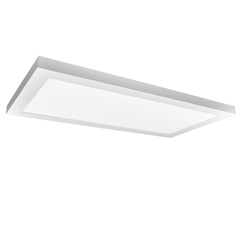 Sleek 1x2 FT Ultra Thin LED Panel Light, 5-Color Selectable, Flush Mount