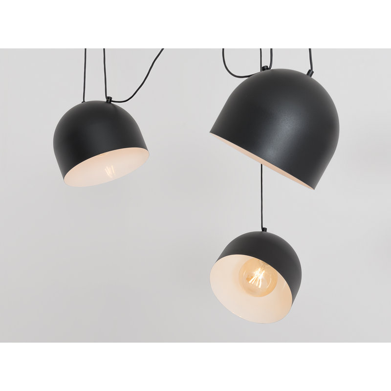 Allan 6 - Light Unique/Statement Pendant, Black