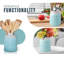 Ceramic Round Utensil Holders/Pots/Jars