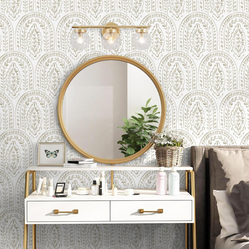 Papier peint auto-adhésif à peler et coller Boho