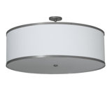 Cilindro Textrene 6 - Light Semi Flush Mount