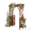 Tonnelle de jardin en bois 7 pi avec porte-118698396