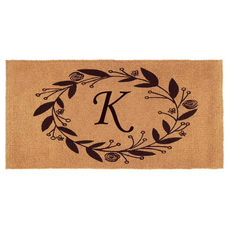 Zaizi Outdoor Doormat, K, Rectangle 2' x 3'