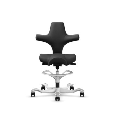 HÅG Capisco Adjustable Sit-to-Stand Height Chair with Footring