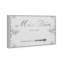 Miss D Road Sign Classic - Art textuel sur toile-50590220-50590221