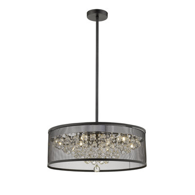 Lustre tambour 6 lumières Moscow