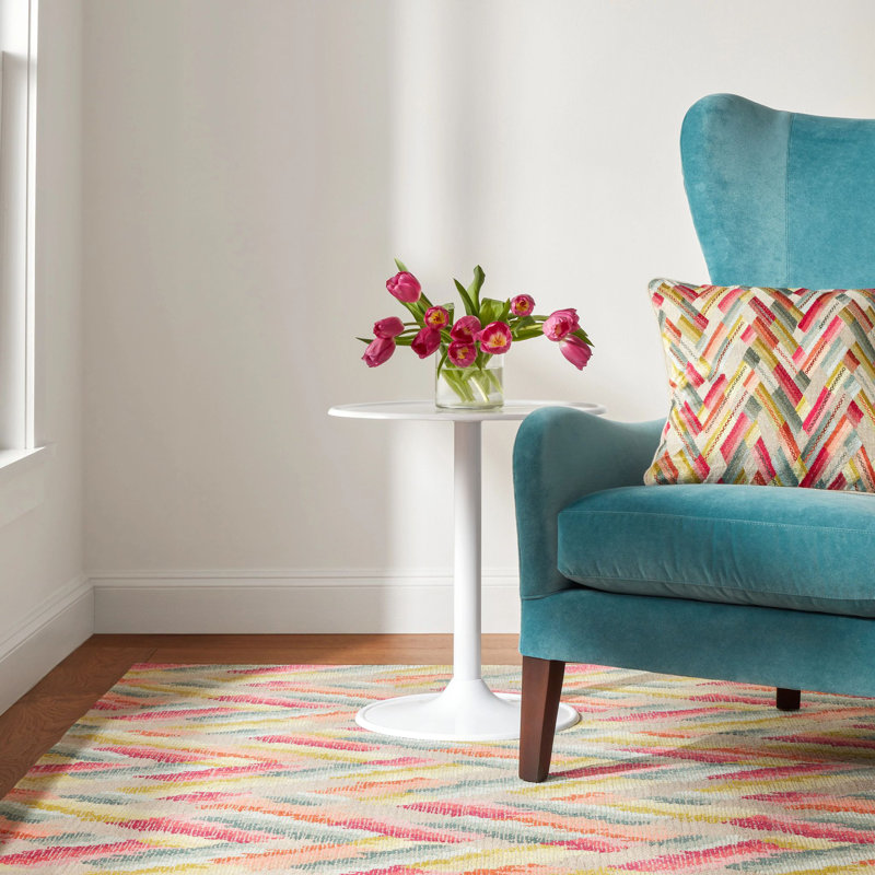 Azura Multi Hand Tufted Wool Rug, Rectangle 8'6" x 11'6"