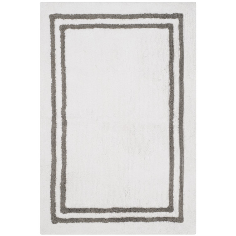 Candy Stripes Plush Bath Rug
