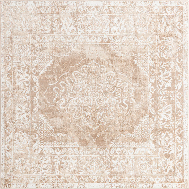 Oriental Indoor Rug, Square 7'10"