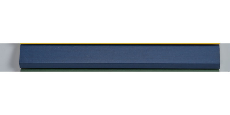 Holdrege Metal Wall Mirror, Colorgrain Blue, 20" H x 26" W
