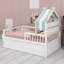 Lit escamotable Imaginative avec lit gigogne intégré et détails en tissu confortable-896074500
