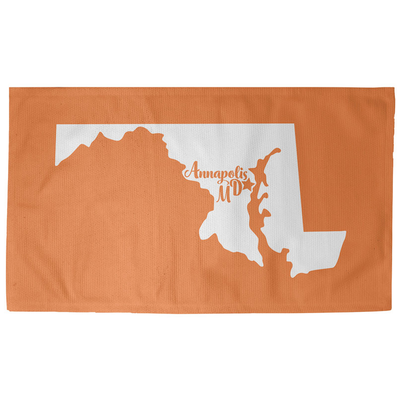 Tapis de zone orange annapolis maryland, Rectangle 2 pi x 3 pi