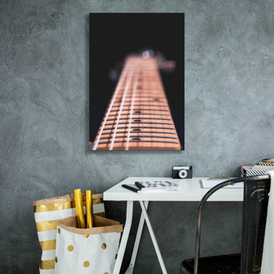  'Guitar Fretboard' by Life BeautifuLEE Canvas Wall Art, 18" x 26"