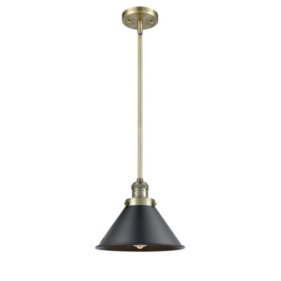 Luminaire suspendu conique à 1 lumière Donner