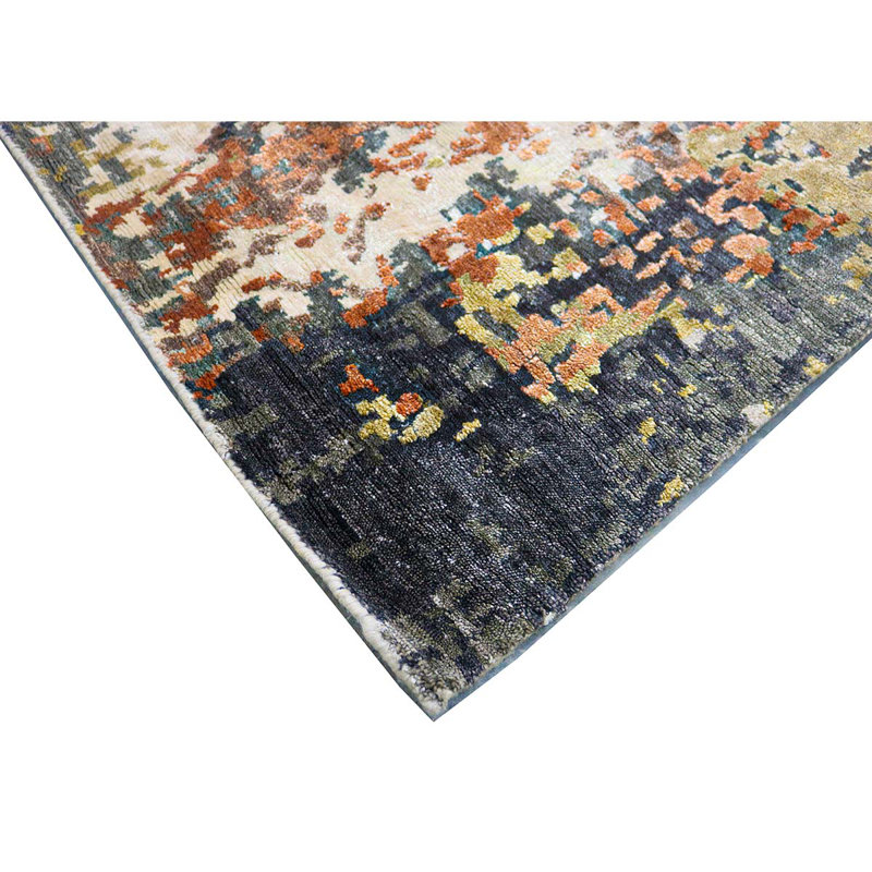 Himalayan Abstract Area Rug, Rectangle 6' x 9'
