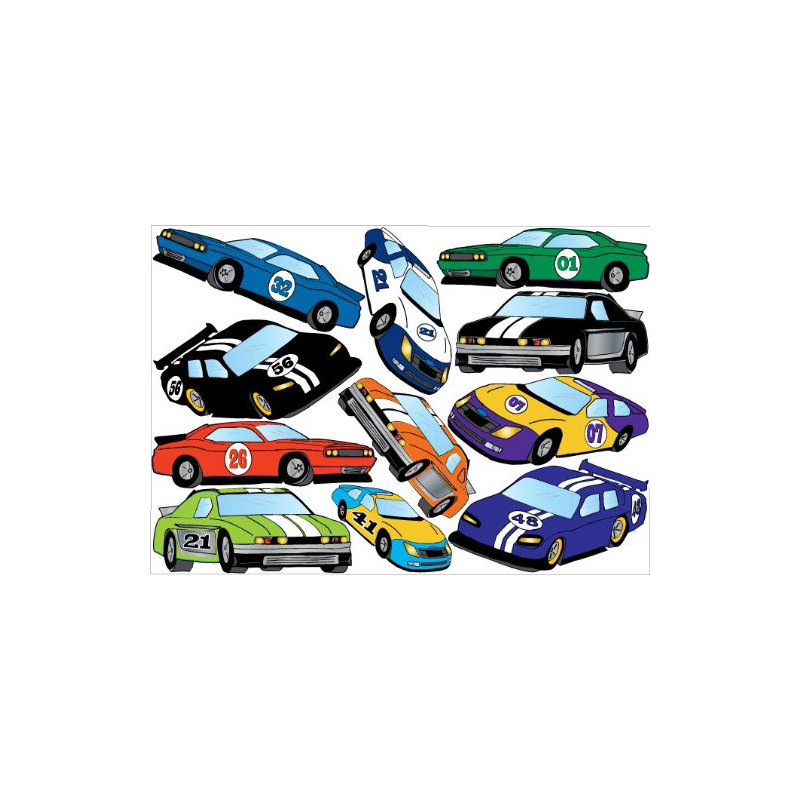 Décalcomanie murale Stock Car